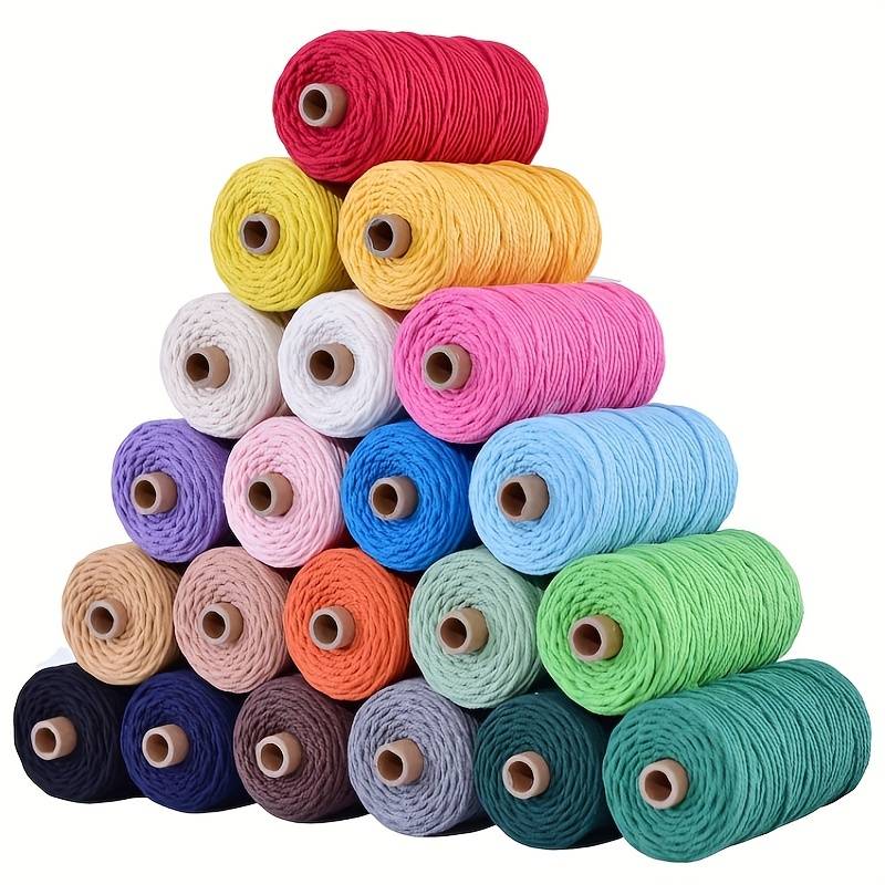 100 Yards Of Natural Cotton Macrame Cord Perfect For Diy - Temu